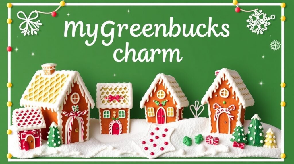 mygreenbucks whimsical charm gingerbread houses