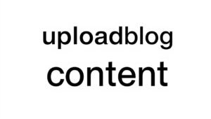 uploadblog content