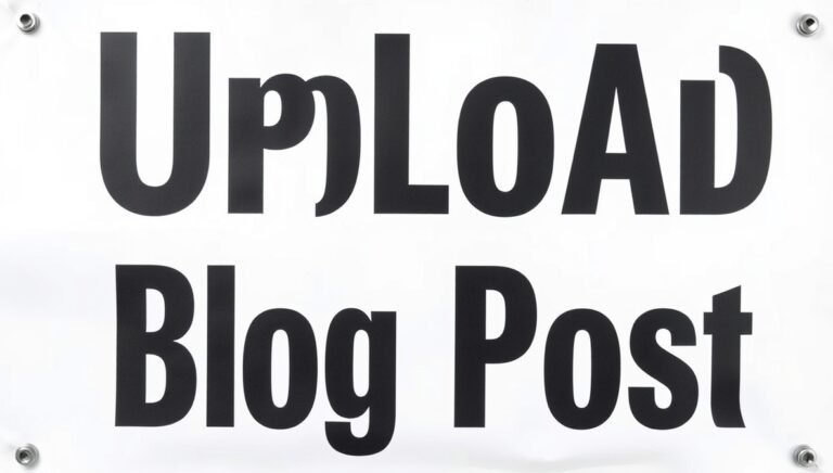 uploadblog post