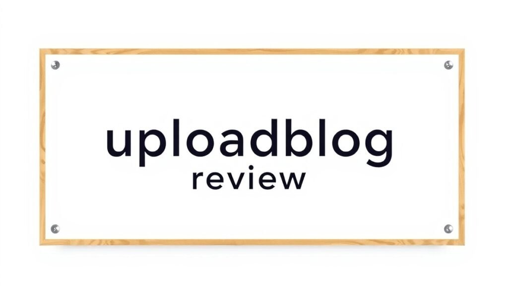 uploadblog review